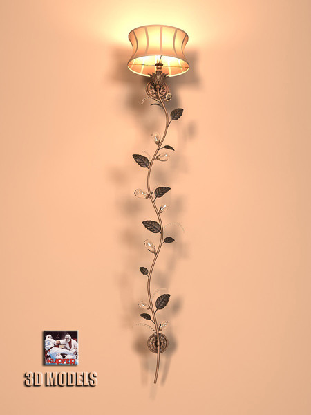 3d sconce fine art - Sconce fine art beveled.zip by kupfer